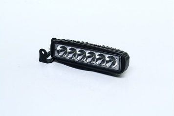 Фара LED прямокутна 18W, 6 ламп, 159,8 * 45,2,2мм, вузький промінь DK B2-18W-A SL фото