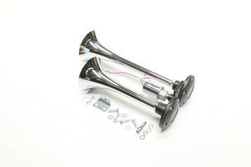 Сигнал дудка 2шт хром 230/295мм 24 SL-1008C фото