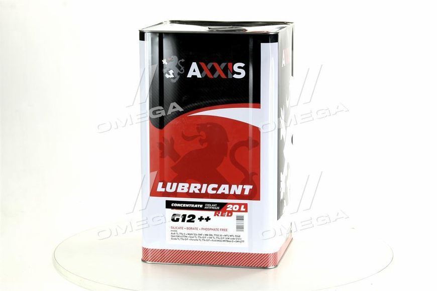Антифриз RED концентрат G12+ (-80C) (Каністра 20л/22,4кг) 48021106364 фото