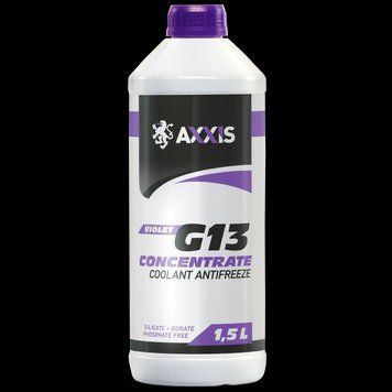 Антифриз (AXXIS) VIOLET-PURPLE концентрат G13 (-80C) (Каністра 1,5л) AX-2088 фото