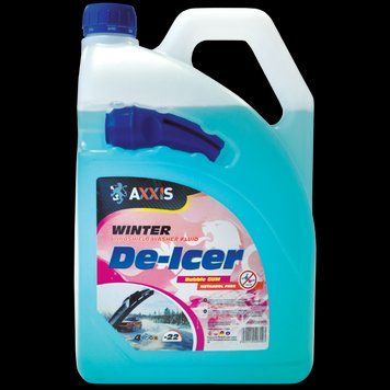 Омивач скла зимовий -22 &deg;C Marine blue (каністра з лійк.) 4л (AXXIS) AX-2014 фото