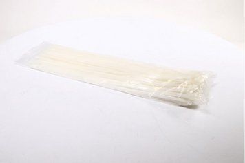 Хомут пластиковый 9х550мм. белый 100шт./уп. DK22-9х550WT фото