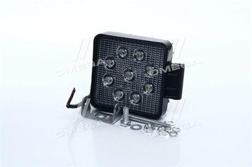 Фара LED додаткова 12 / 24V, 9 * 3W, 106 * 106 * 47mm TP-9300 фото