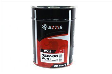 Олива трансміс. AXXIS 75W-80 GL-4+ (Каністра 20 л) AX-2164 фото