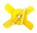 Вентилятор охолодження ВАЗ 2101-07 крильчатка 4 лопаті метал. втулка Херсон 2101-1308010