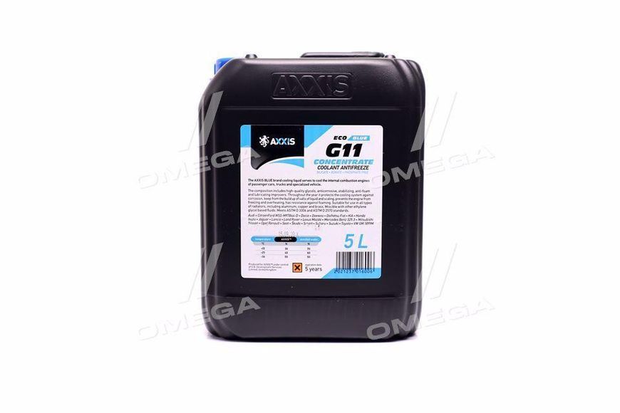 Антифриз концентрат ECO -80C BLUE G11 5л P999-G11B ECO5l фото