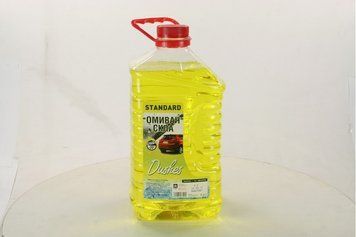 Омивач зимовий -20 STANDARD Dushes жовтий. (каністра 4л) 48021031065 зима фото
