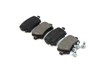 Гальмівні колодки дискові Audi A3, A4, Volkswagen Caddy, Touran задні ABS 37411 TRW фото