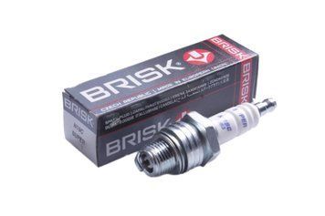 Свiча запалювання Газель,Волга,УАЗ,ГАЗ 53 дв.402 (1шт) (вир-во BRISK,Чехiя) N19C.1K фото