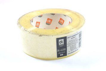 Скотч упаковочный прозрачный (липкая лента) 45х200 м (ДК) DK-45200 фото