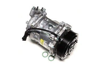 Компрессор кондиционера Ford Focus II / C-Max / Volvo S40 / V50 (Nissens) 89336 фото
